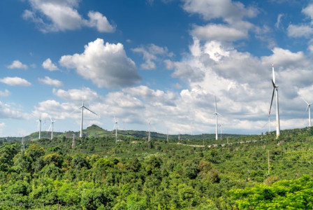 Photo by Pexels An illustrative photo of wind turbines.