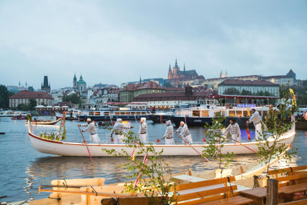 Photo by Pexels An illustrative photo of people riding a boat.
