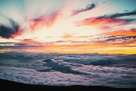 An illustrative photo of a morning sunrise