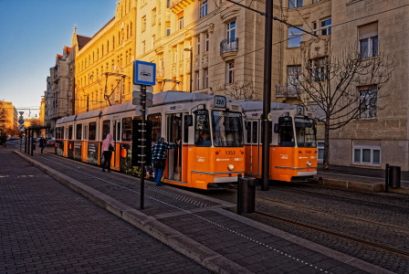 An illustrative photo of city transportation