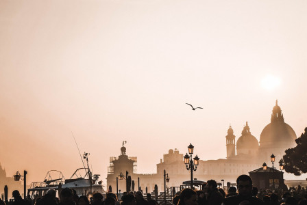 An illustrative photo of Venice, Italy, showcasing architecture and water