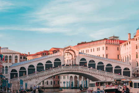 Photo by Unsplash An illustrative image of a boat near the Rialto bridge in Venice