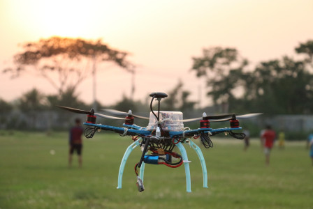 An illustrative photo of a drone