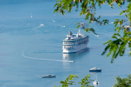 Photo by Pixabay An illustrative photo of a cruise ship in the sea