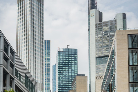 Photo by Pixabay An illustrative photo of green trees near skyscrapers in Germany