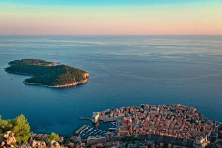 Photo by Pixabay An illustrative photo of an aerial view of a historic coastal town near the calm sea