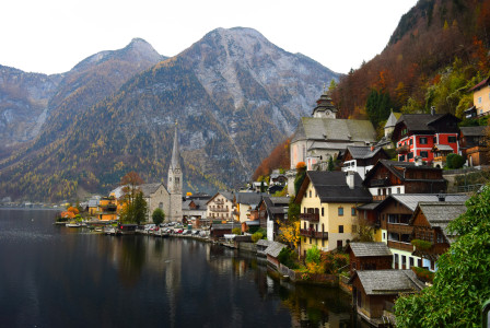 An illustrative photo of the village in Austria