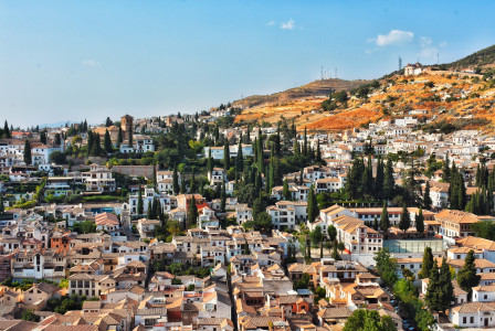 An illustrative photo of view of the city of Granada