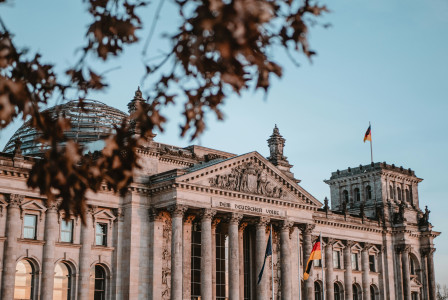 An illustrative photo of Reichstag building in Germany