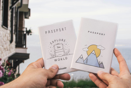 An illustrative photo of passports.