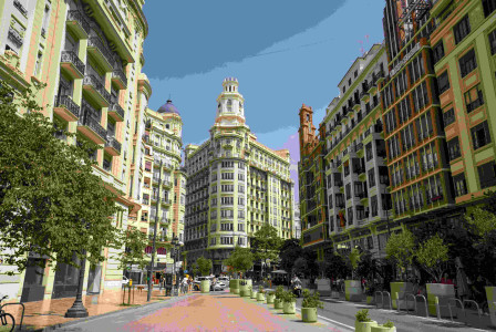 Photo by Unsplash An illustrative photo of a street with high-rise buildings.