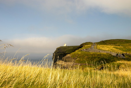 An illustrative photo of a grassy hill.