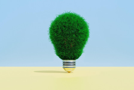 Lamp that looks like a tree