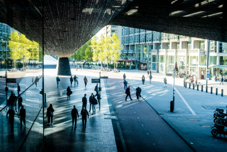 People walking near building during daylight