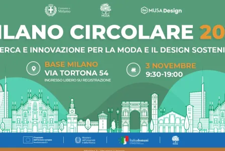 Milano Circolare 2025 promotional banner.