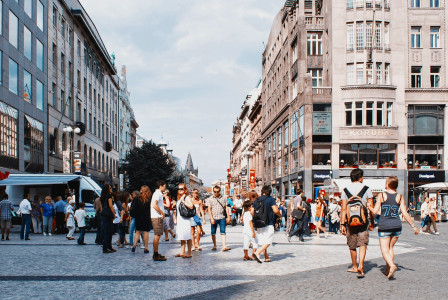 People on the street