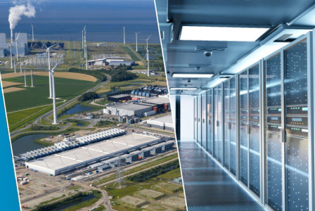 Photo of the inside of a factory