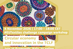 Workshop: Circular economy and innovation in the TCLF