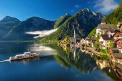 An illustrative photo of a lake and mountains in Austria