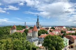 An illustrative photo of city building