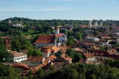 An illustrative photo of panoramic view of a cityscape during the day.
