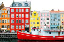 An illustrative photo of multi-storied buildings in Denmark