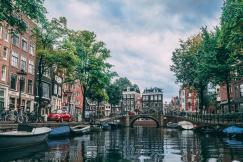 An illustrative photo of boats parked on a river