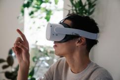 Photo by Pexels An illustrative photo of a man wearing VR goggles