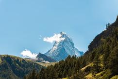 An illustrative photo of mountains.