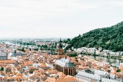 An illustrative photo of city buildings during daytime.