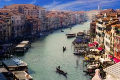 An illustrative photo of the canal in Venice