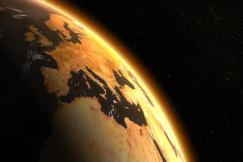 An illustrative photo of the Earth