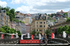 An illustrative photo of a Czech town with classical European architecture