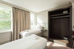 An illustrative photo of a room in hotel.
