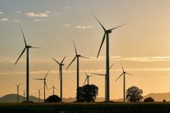 An illustrative photo of pinwheels used for energy and electricity