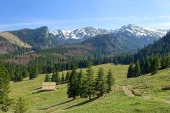 An illustrative photo of a house in the mountains