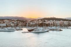 An illustrative photo of a body of water with boats.