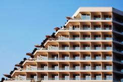 An illustrative photo of a modern hotel 