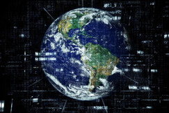 An illustrative photo of the earth