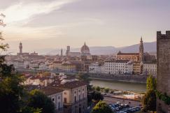 An illustrative photo of a view of Florence, Italy