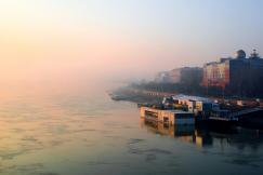 An illustrative photo of a body of water that has some boats.