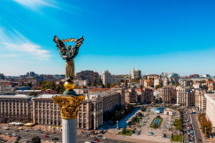 An illustrative photo of a view of the center of Kyiv