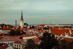 An illustrative photo of view of Tallinn, Estonia