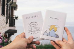 An illustrative photo of passports.