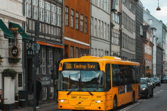 An illustrative photo of the public bus in Copenhagen