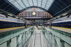 An illustrative photo of a train.