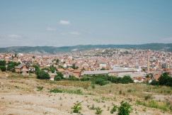 An illustrative photo of Kosovo's capital Pristina in summer