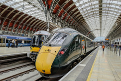 An illustartive photo of a train.
