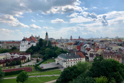 An illustrative photo of the old town in Lublin, Poland.
