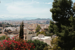 An illustrative photo of a view of a city.